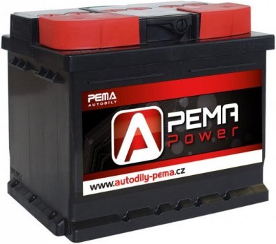 Autobaterie PEMA POWER 12V, 45Ah, 360A