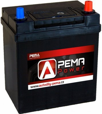 Autobaterie PEMA POWER 12V, 38Ah, 300A