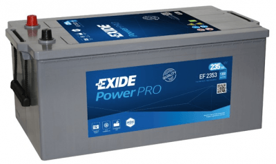Autobaterie Exide PowerPRO 12V, 235Ah, 1300A, EF2353