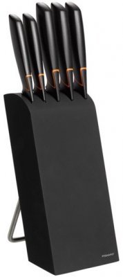 Fiskars blok na nože s 5 noži Edge