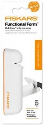 Fiskars ostřič na nože Roll-Sharp Functional Form, bílý