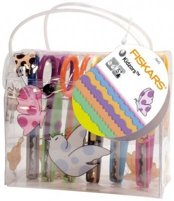 Fiskars nůžky Kidzors, sada 6 ks