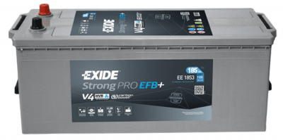 Autobaterie Exide StrongPRO EFB+ 12V, 185Ah, 1100A, EE1853