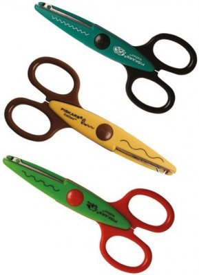 Fiskars nůžky Kidzors Mokřadová zvířátka, sada 3ks