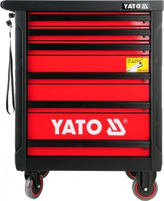 Yato YT-5530 servisní vozík s 177 kusy nářadí