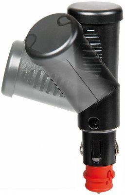 Zapalovač - zástrčka 2 x USB kloub 2500 mA 12-24V GERMANY