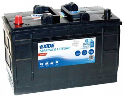 Baterie Exide Marine & Leisure Start 12V, 110Ah, 750A, EN850