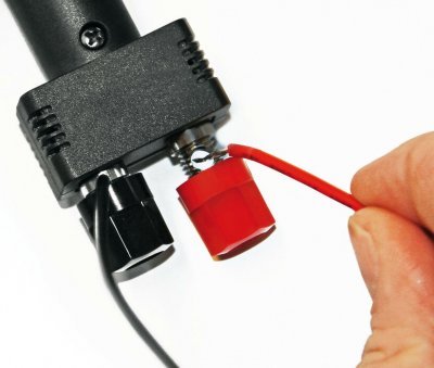 Zástrčka do zapalovače 12/24V 10A s rychlospojkami