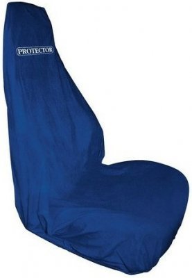 Potah sedadla pracovní Protector modrý, 1ks