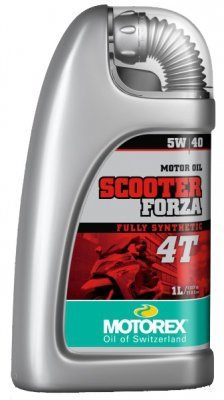 Motorový olej Motorex Scooter Forza 4T 5W-40, 1L