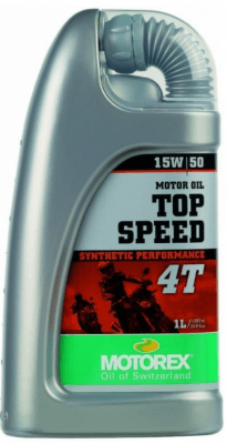 Motorový olej Motorex Top Speed 4T 15W-50, 1L