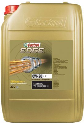 Motorový olej Castrol EDGE Titanium LL IV 0W-20, 20L