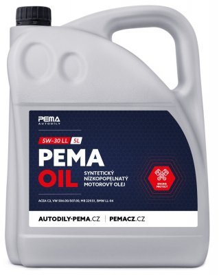 Motorový olej PEMA OIL LL 5W-30, 5L