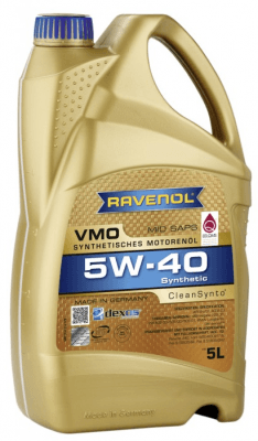 Motorový olej Ravenol VMO 5W-40, 5L