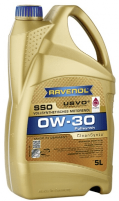 Motorový olej Ravenol SSO 0W-30, 5L