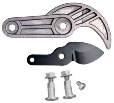 Fiskars náhradní čepel, spodní doraz a šroubky pro nůžky L77