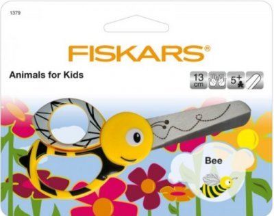 Fiskars dětské nůžky včela