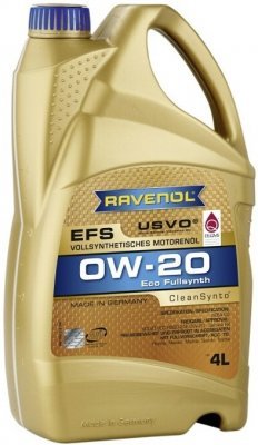 Motorový olej Ravenol EFS 0W-20, 4L
