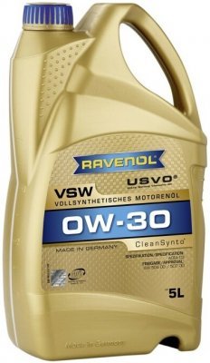 Motorový olej Ravenol VSW 0W-30, 5L