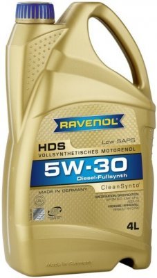Motorový olej Ravenol HDS 5W-30, 4L