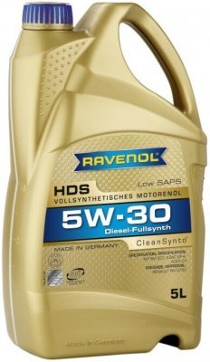 Motorový olej Ravenol HDS 5W-30, 5L
