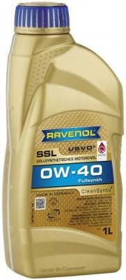 Motorový olej Ravenol SSL 0W-40, 1L