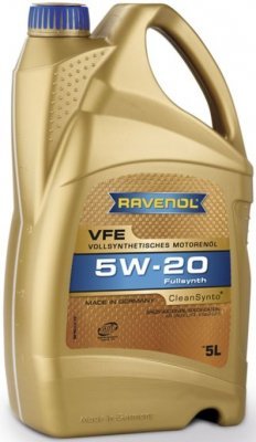 Motorový olej Ravenol VFE 5W-20, 5L