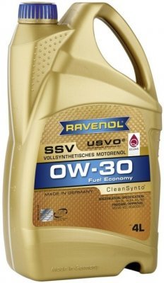 Motorový olej Ravenol SSV 0W-30, 4L