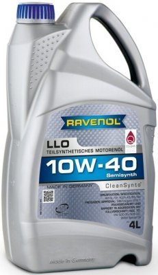 Motorový olej Ravenol LLO 10W-40, 4L