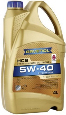 Motorový olej Ravenol HCS 5W-40, 4L