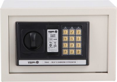 Vorel trezor 31 x 20 x 20 cm digitální zámek TO-78642