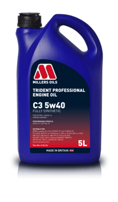 Motorový olej Millers Oils Trident Professional C3 5W-40, 5L