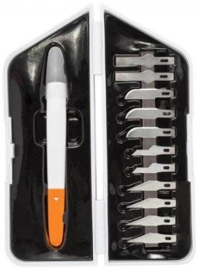 Fiskars souprava precizního uměleckého nože a čepelí