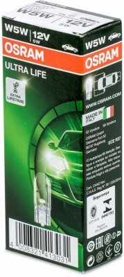 Žárovka Osram W5W, Ultra Life 2825ULT