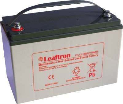 Akumulátor Leaftron 12V, 100Ah (LTL12-100)