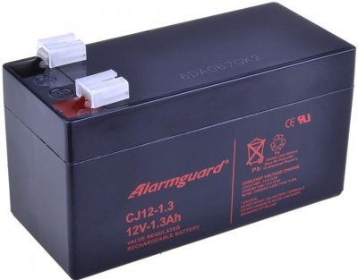 Akumulátor Alarmguard 12V, 1,3Ah (CJ12-1.3)