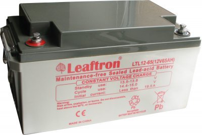 Akumulátor Leaftron 12V, 65Ah (LTL12-65)