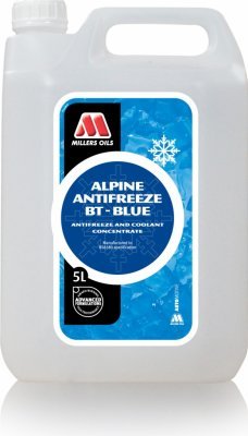 Chladící kapalina Millers Oils Alpine Antifreeze BT Blue, 5L
