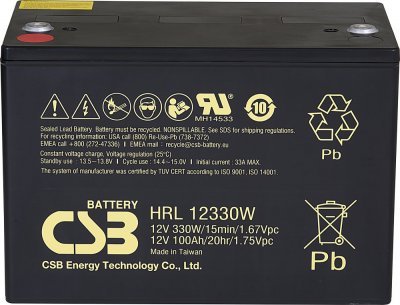 Akumulátor CSB 12V, 100Ah (HRL12330W)