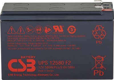 Akumulátor CSB 12V, 9,4Ah (UPS12580)