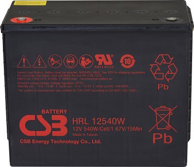 Akumulátor CSB 12V, 134Ah (HRL12540W)