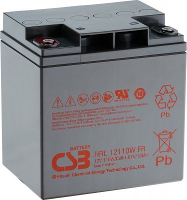 Akumulátor CSB 12V, 27,5Ah (HRL12110W)