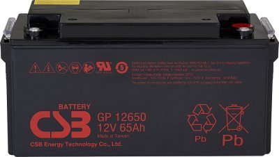 Akumulátor CSB 12V, 65Ah (GP12650 I)