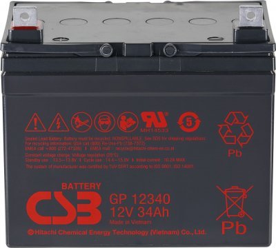 Akumulátor CSB 12V, 34Ah (GP12340)