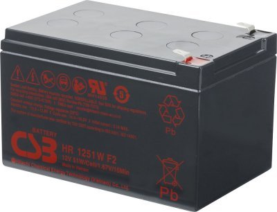 Akumulátor CSB 12V, 13,5Ah (HR1251W F2)
