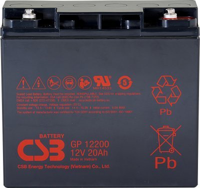 Akumulátor CSB 12V, 20Ah (GP12200)