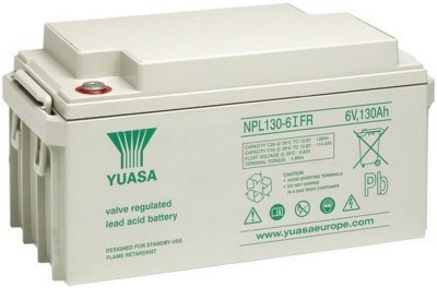Akumulátor Yuasa 6V, 130Ah (NPL130-6 IFR)
