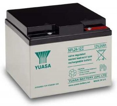 Akumulátor Yuasa 12V, 24Ah (NPL24-12 I)