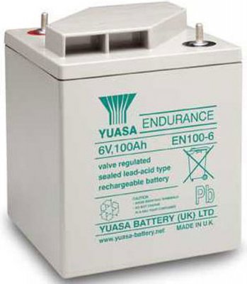 Akumulátor Yuasa 6V, 100Ah (EN100-6)