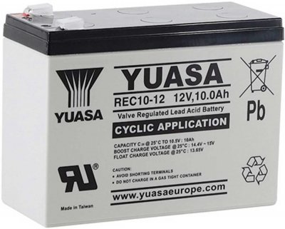 Akumulátor Yuasa 12V, 10Ah (REC10-12)
